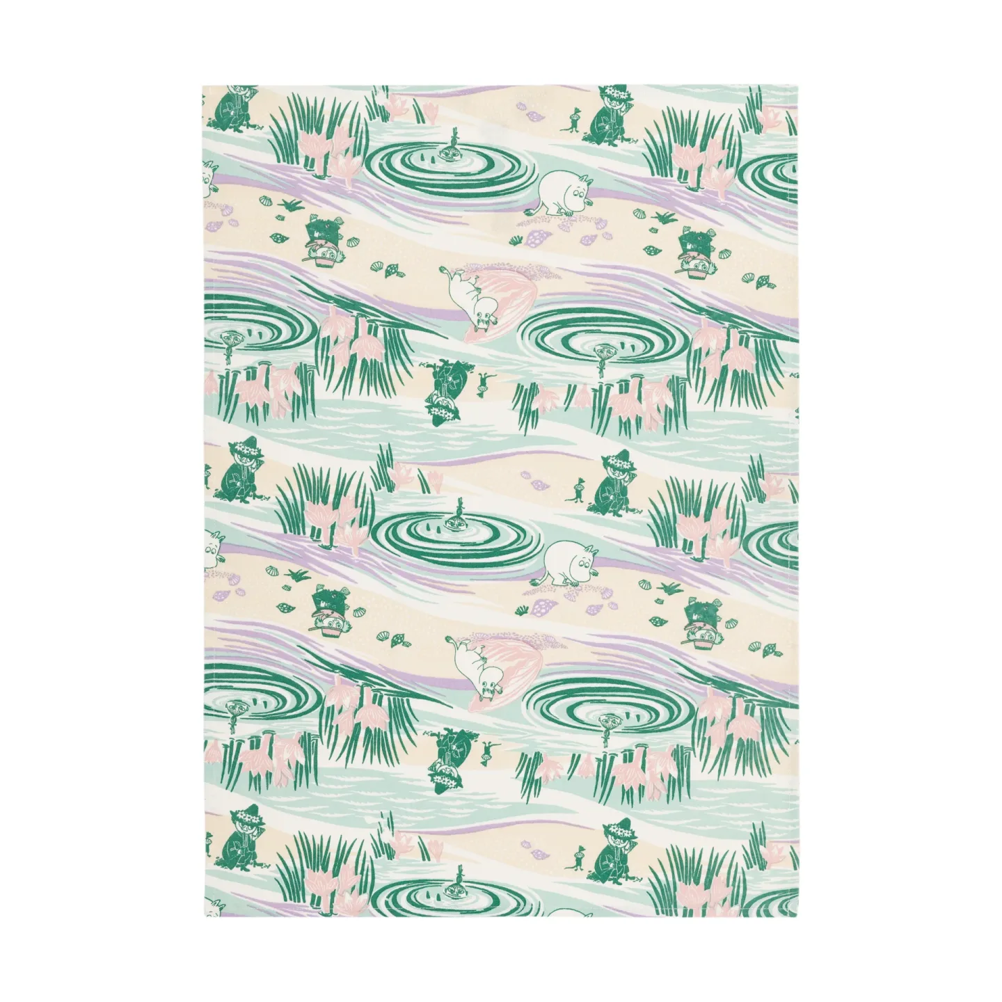 Moomin Arabia Beach day Mumin Geschirrtuch 50x70 cm