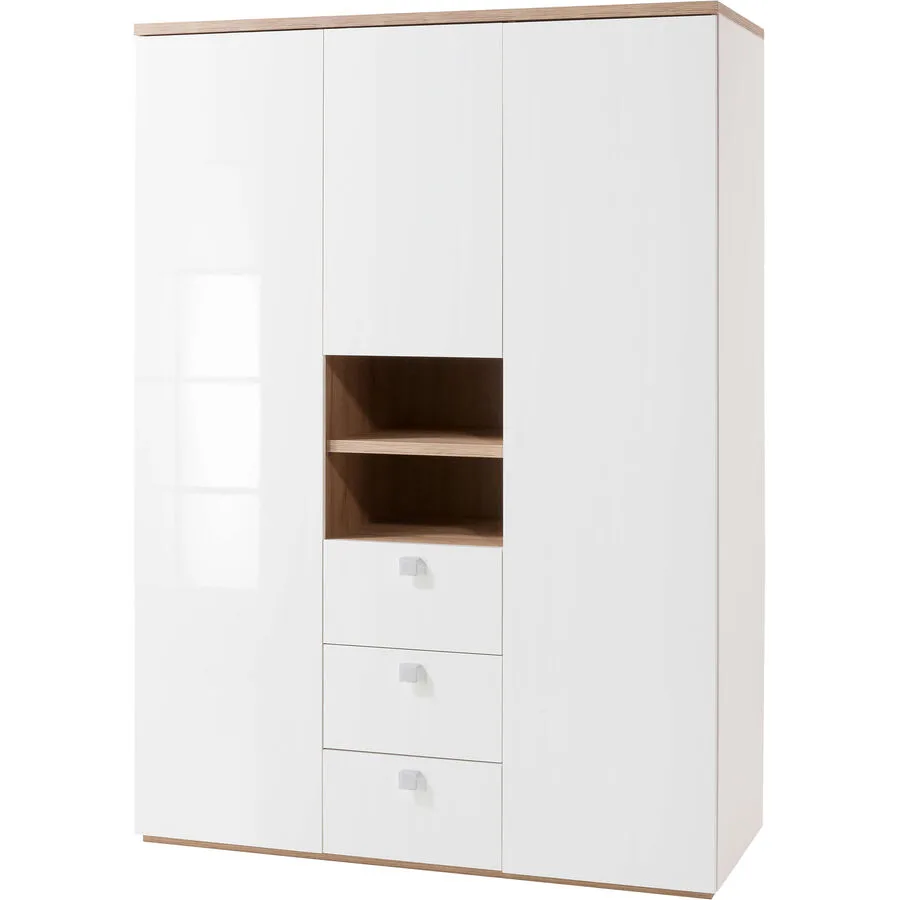 Kleiderschrank Gianni weiss Holzwerkstoff B 150 cm