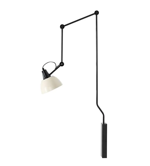 Artera - Aida 75cm - Vägglampa - Svart/krämvit
