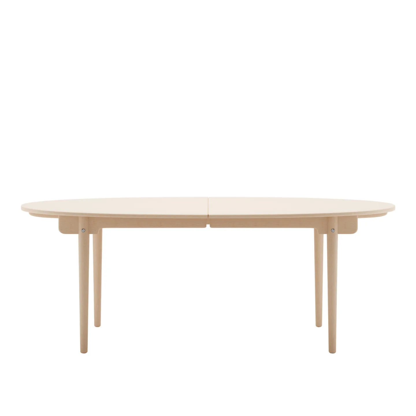 Carl Hansen - CH338, Tvålad Bok, Med utdrag för 2 st iläggsskivor - Matbord - Hans J. Wegner - Träfärgad - Trä