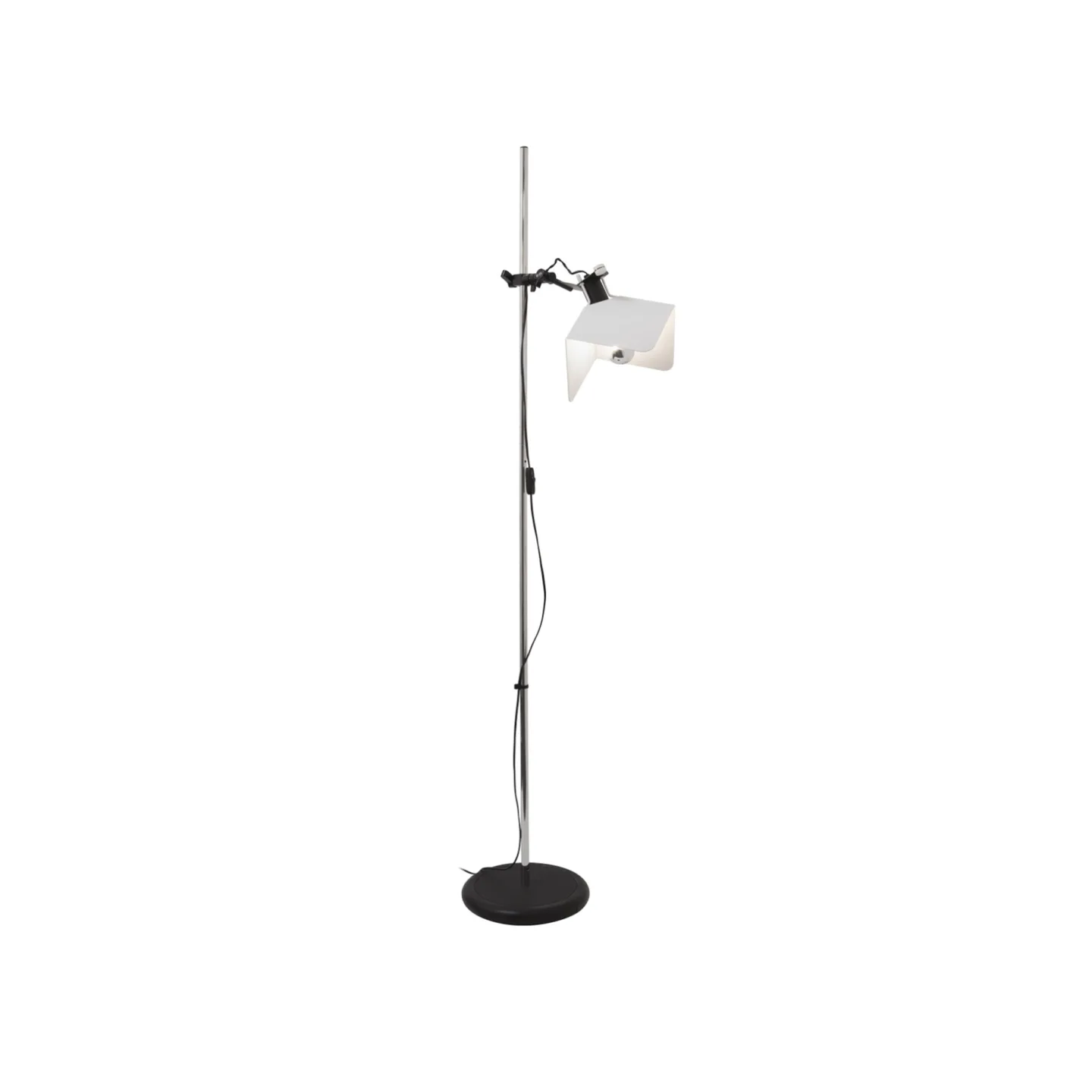 Stilnovo - Triedro Floor Lamp - Skärmlampor - Joe Colombo - Svart,Vit