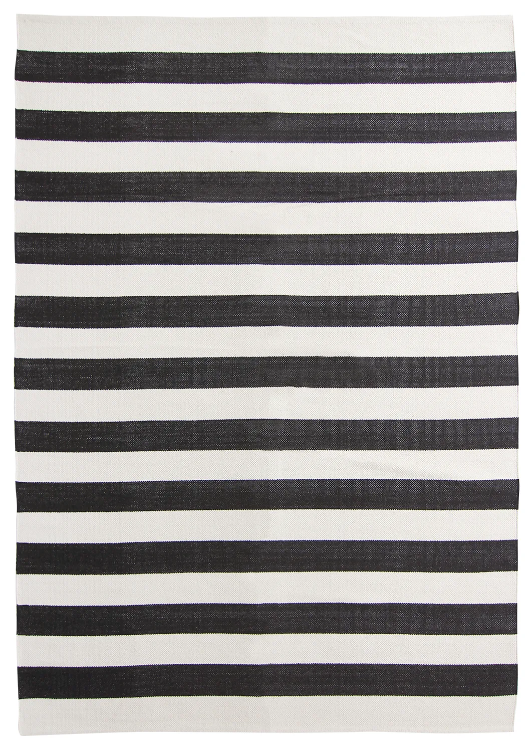 Bomullsteppe - Nilo (svart/hvit) (Størrelse: 60 x 120 cm)