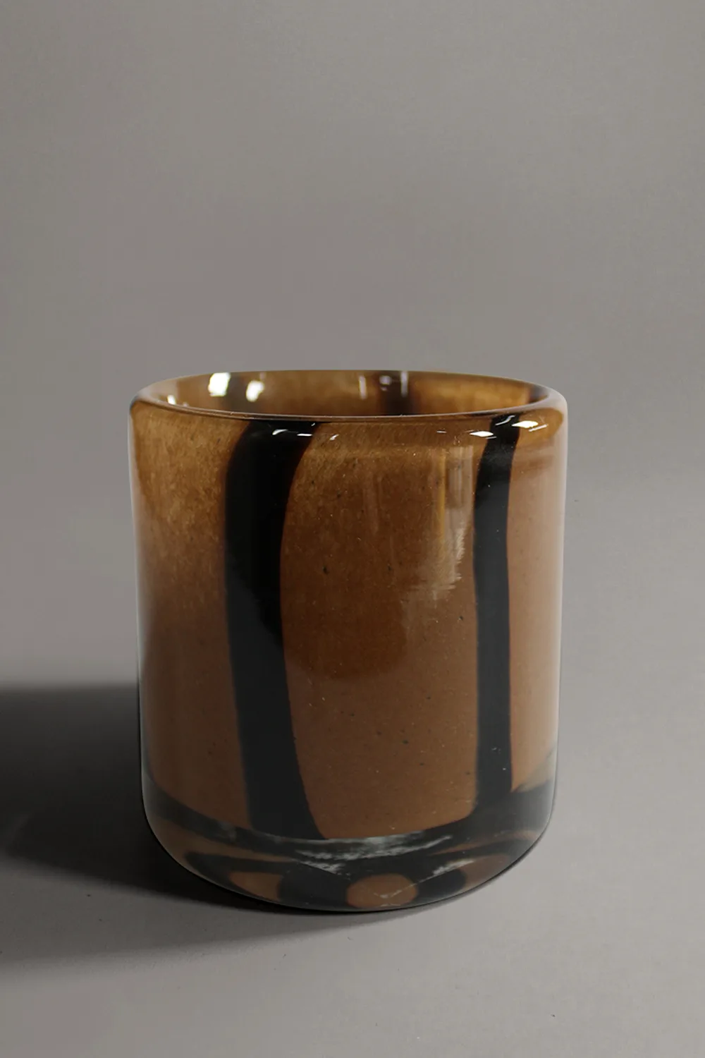 Lysestake S - Zuri (brun) (Størrelse: 8 x 8 cm)