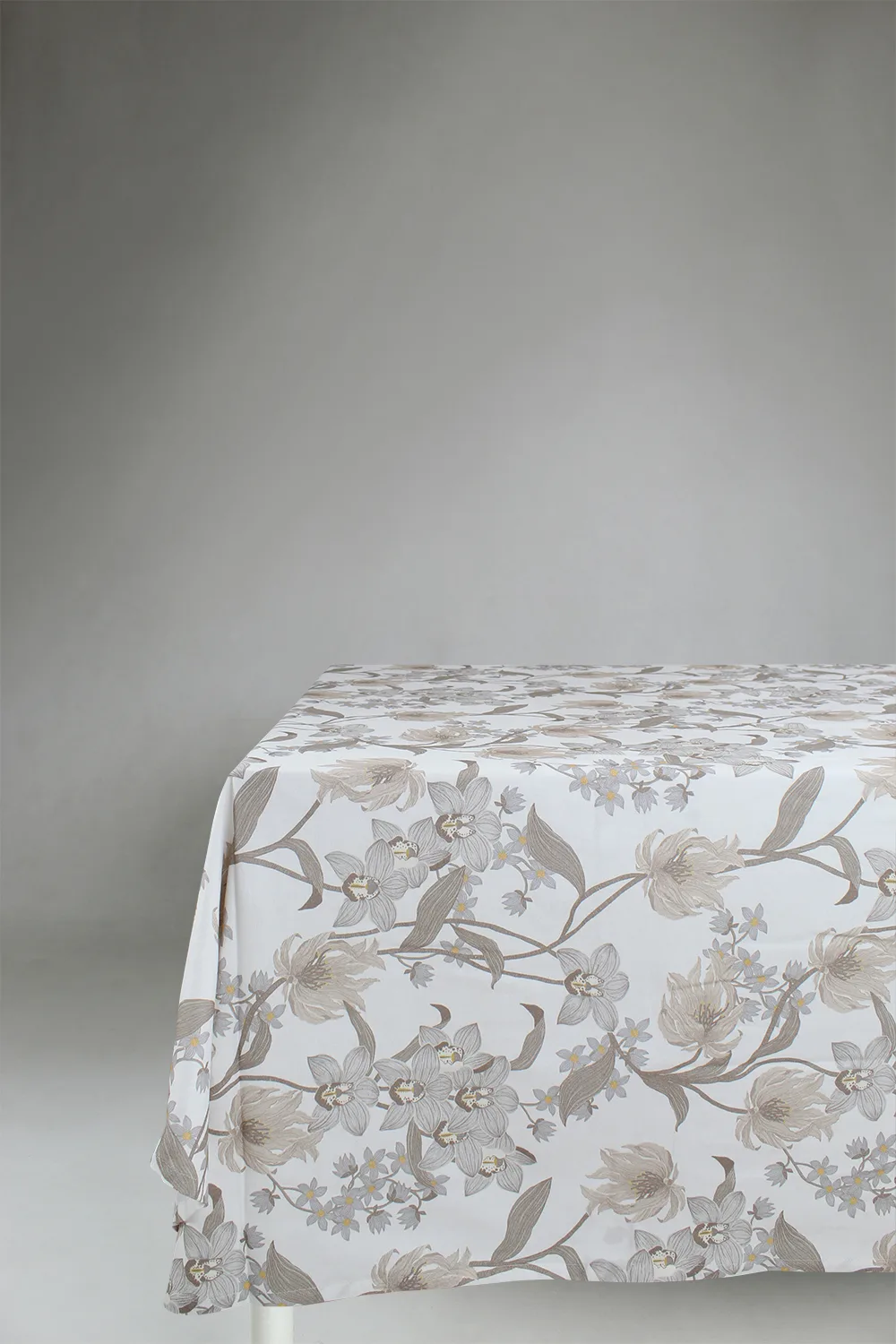 Dukar - Bomullsduk Florina (beige) (Størrelse: 140 x 250 cm)