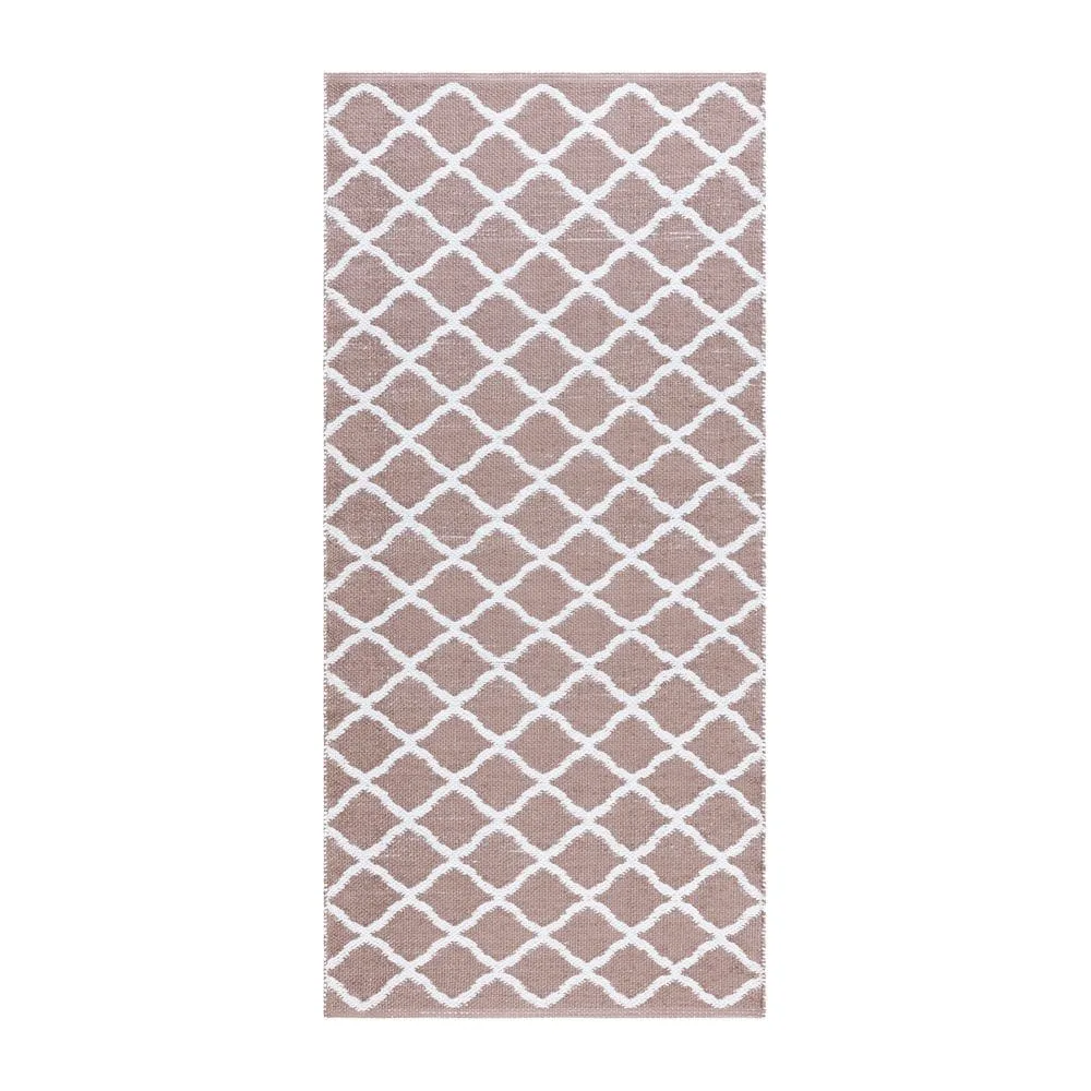 Plastmatta Hilma Wave - 70x150 cm, Rosa