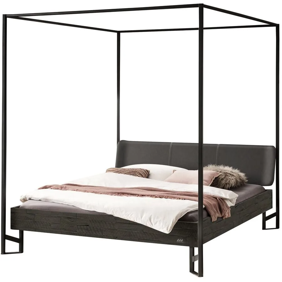 Hasena Himmelbett Baldram Akazie Akazie 140 x 200 cm