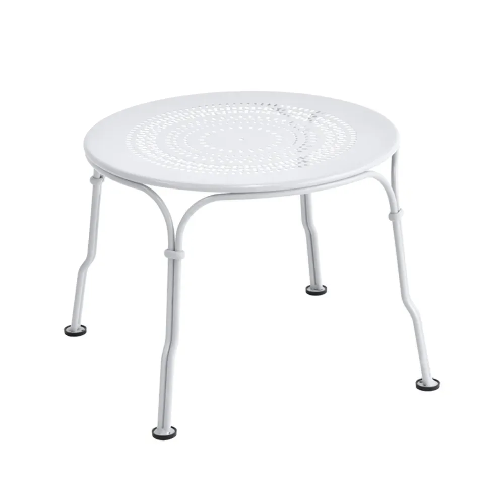 Fermob 1900 bord lågt Cotton white (vit)