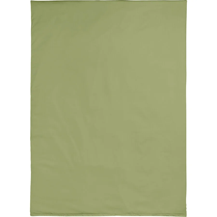 Duvetbezug Kos olive Einfarbig Satin 240 x 240 cm