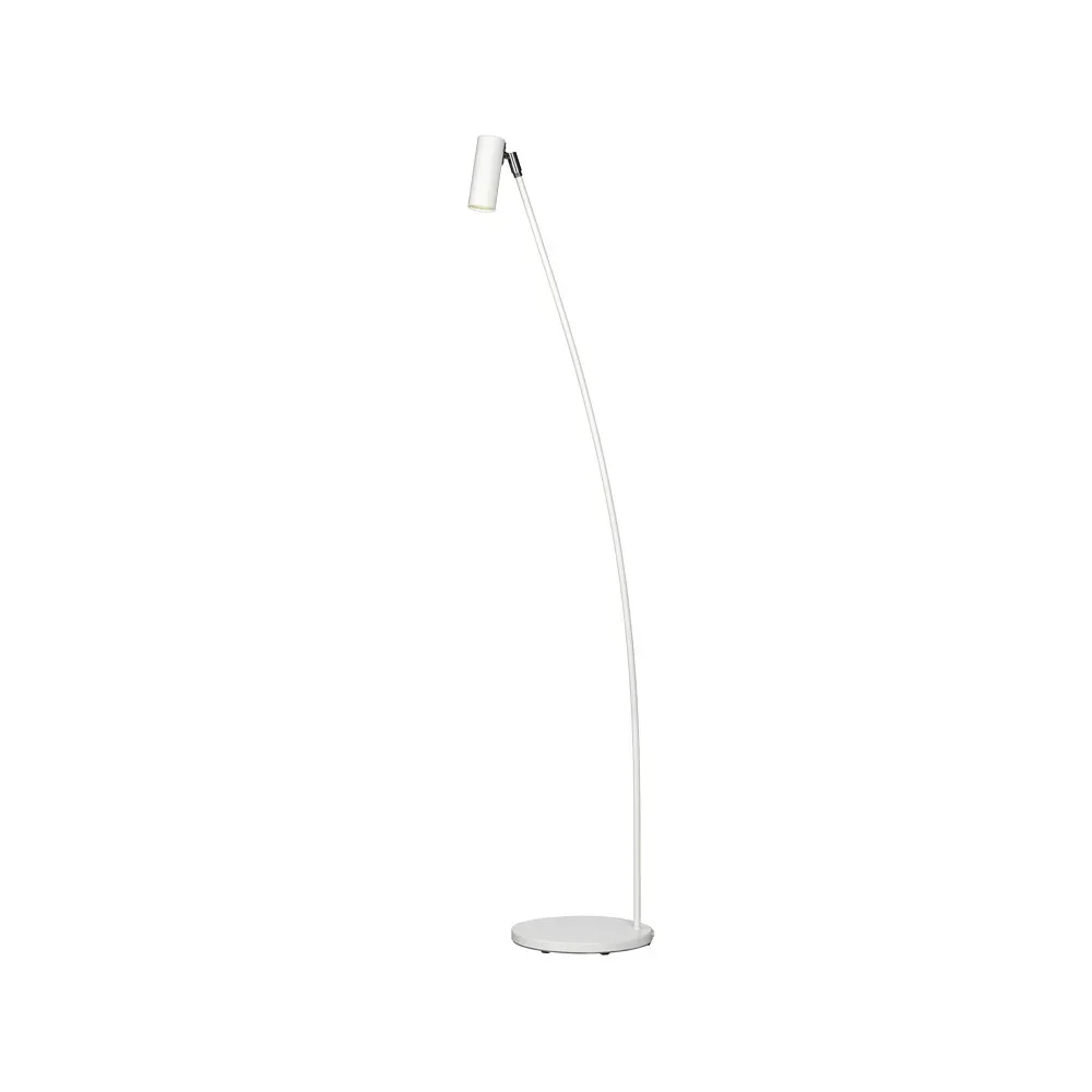 Örsjö Puck Golvlampa Vit struktur
