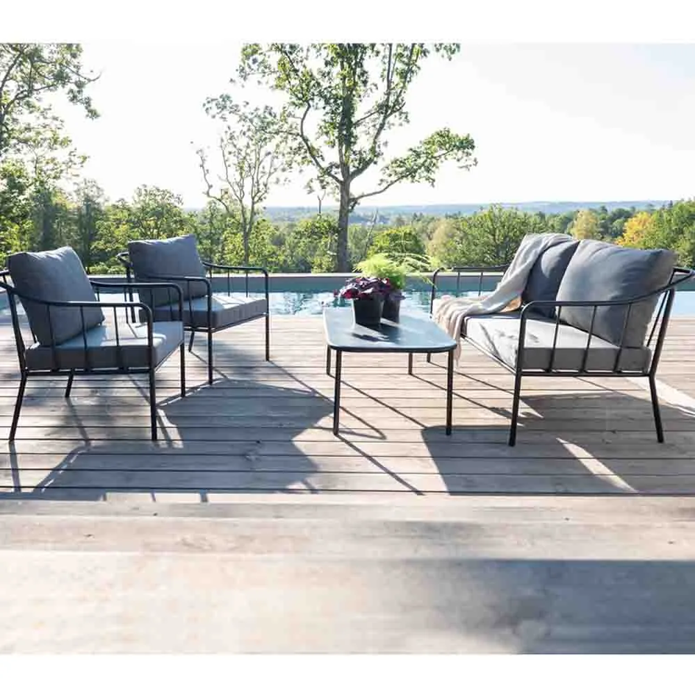 Rimini Loungeset inkl dynor och kuddar
