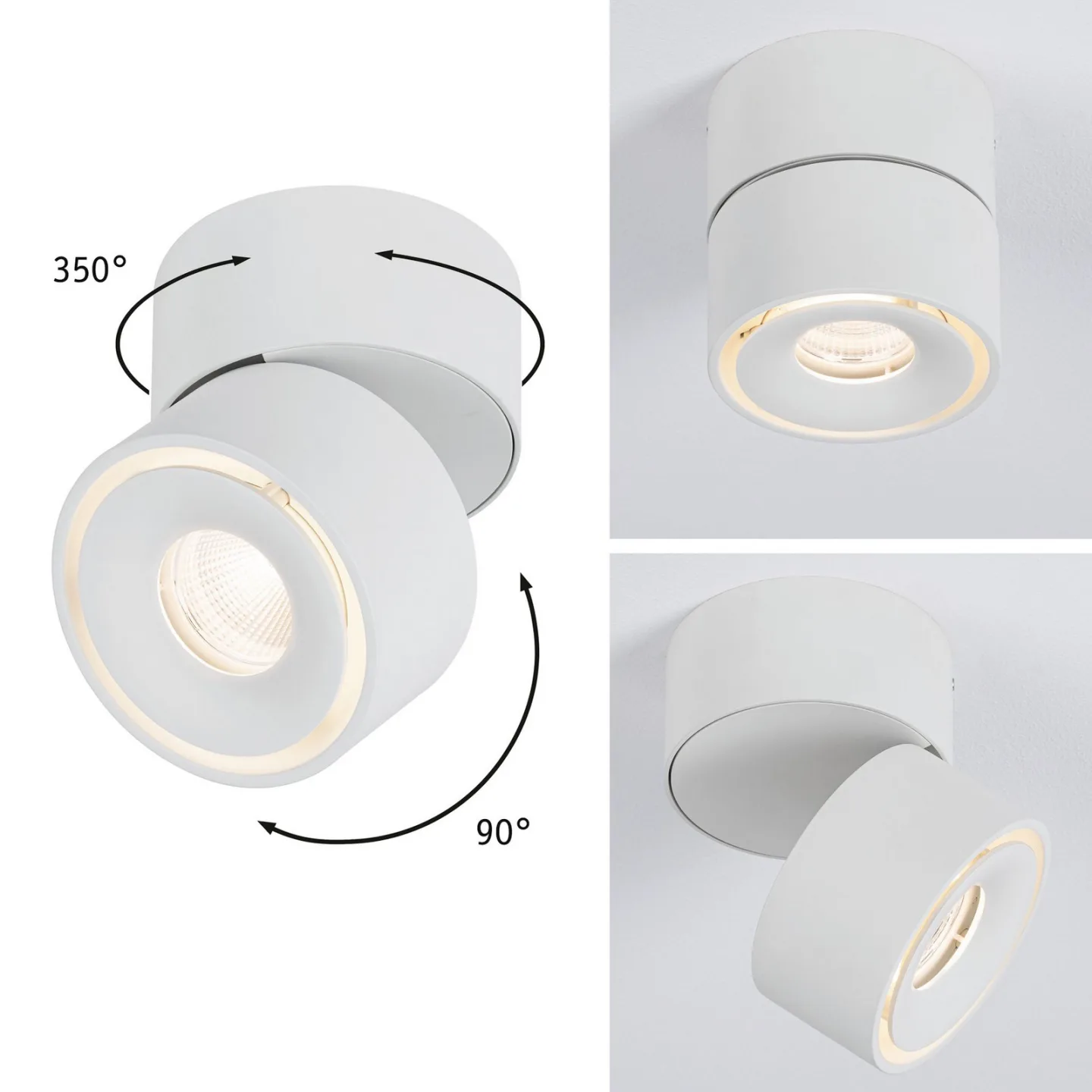 Spircle Spotlight Matt Weiß - Paulmann - Wohnzimmer - Modern - Metall