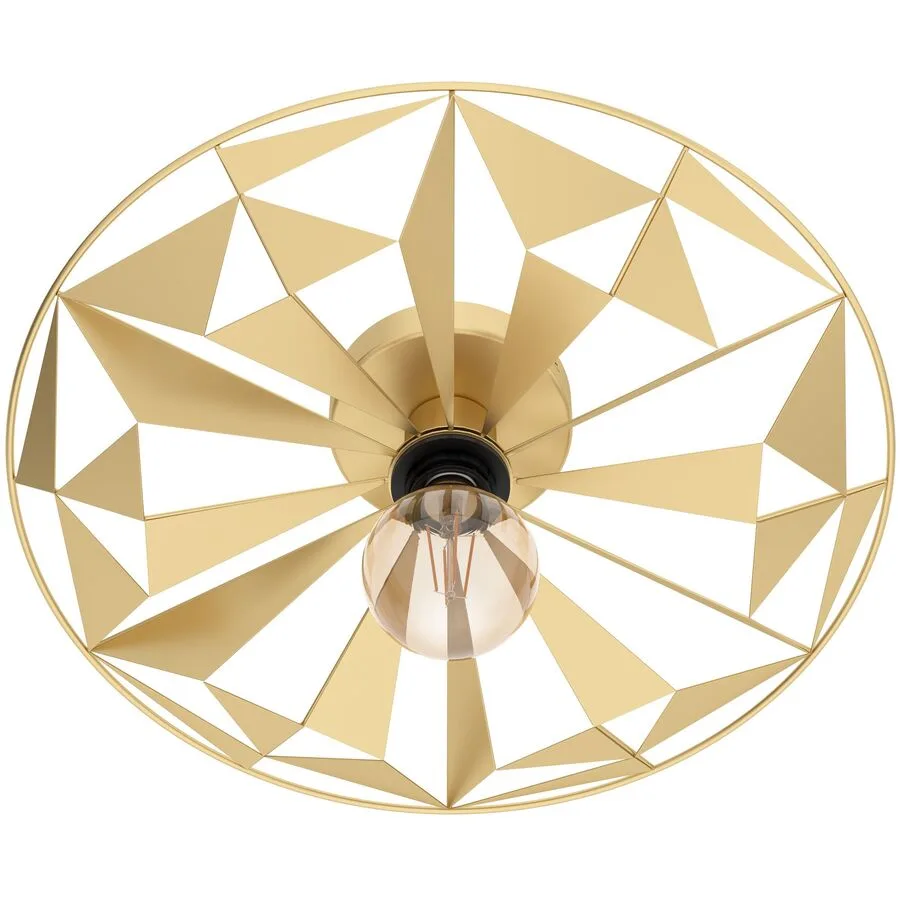 Eglo Deckenlampe Castanuelo Gold Stahl 0 cm 0 cm - Farbe: goldfarben