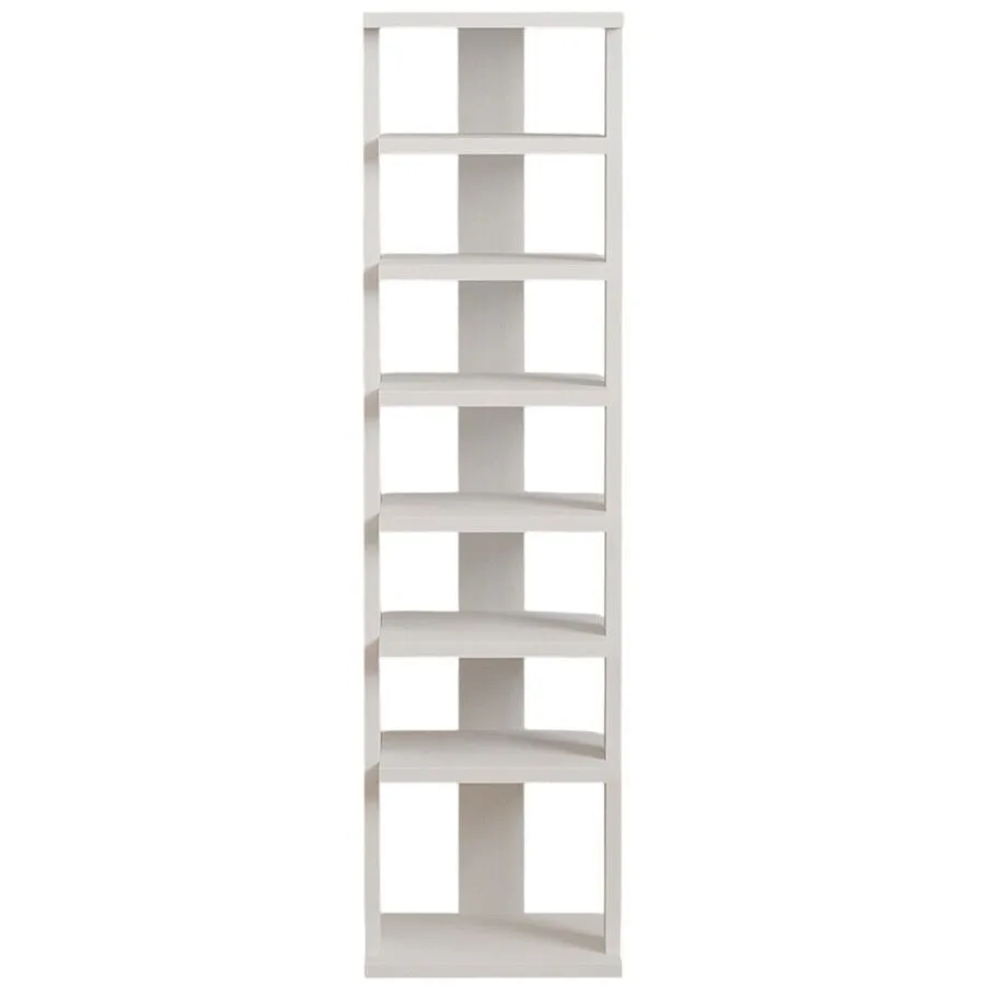 Schuhregal Hylde Weiss Holz 29.6 cm 110 cm