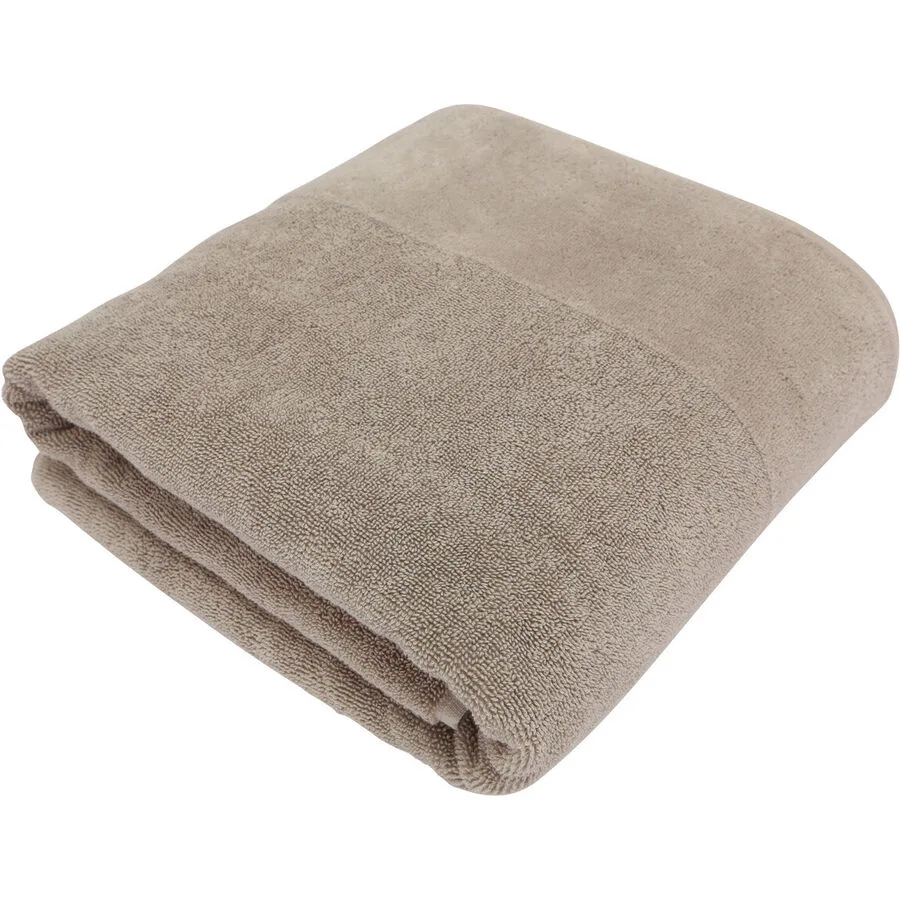 Living Home Badetuch Softfeel Macchiato Baumwolle