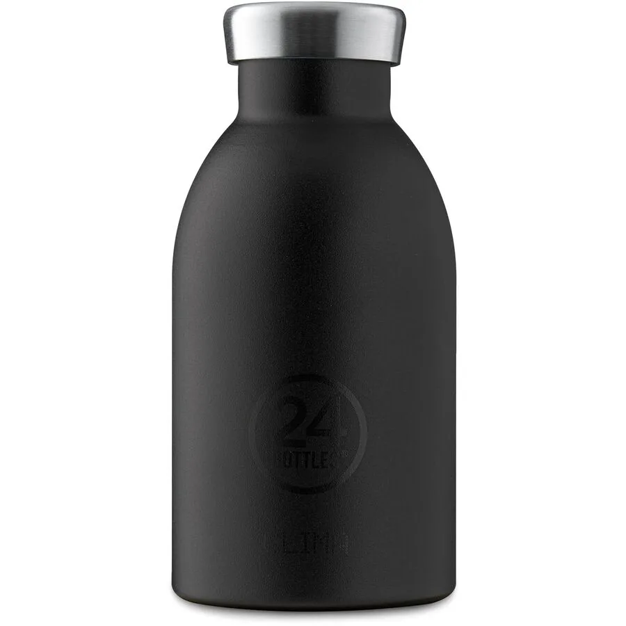 Thermosflasche 24 Bottles Tuxedo Black H 15 cm 330 ml