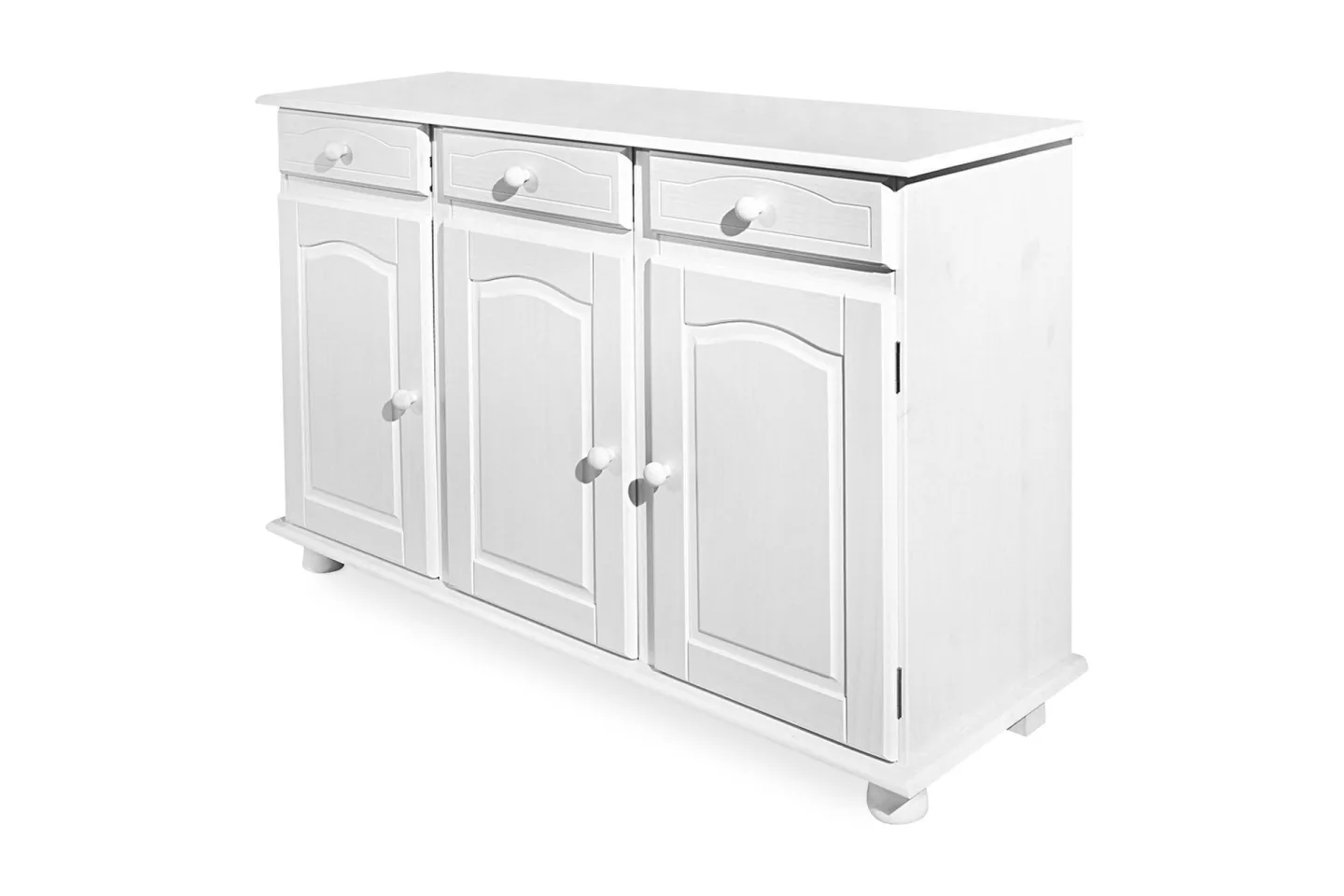 Leksand Skänk 130 cm - Vit