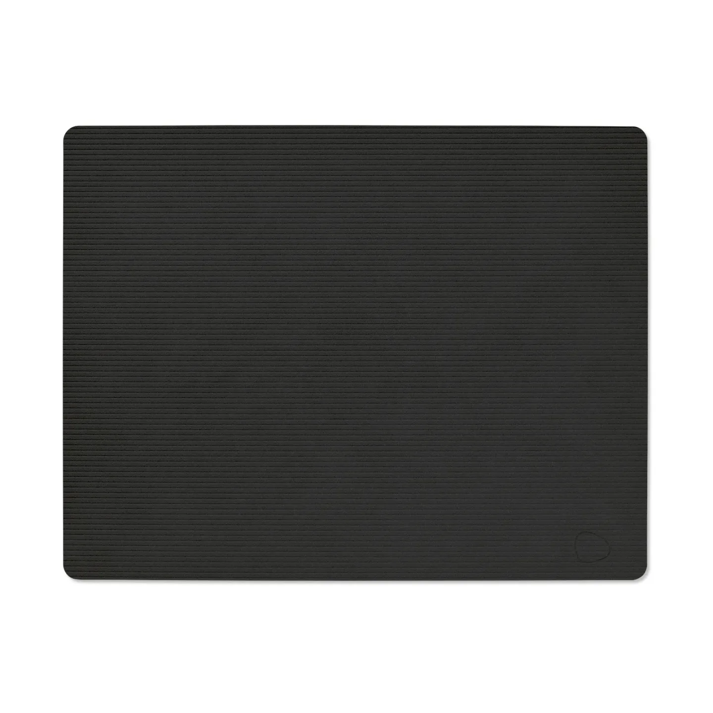 LIND DNA Corduroy Tischset square L Black ink