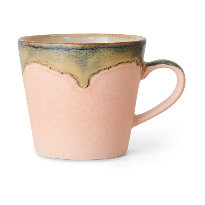 HKliving 70's Cappuccinotasse 33 cl Blossom