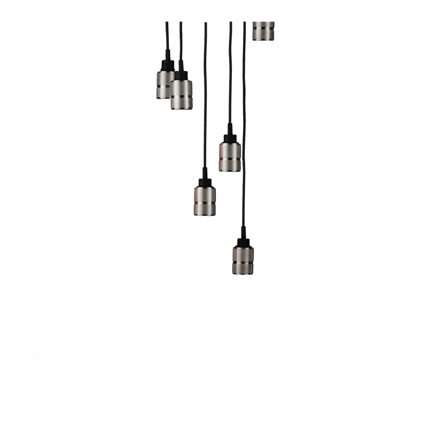 Buster + Punch - Hooked Pendant 6.0 Nude / Steel - 2m - Pendellampor - Massimo Buster Minale - Svart
