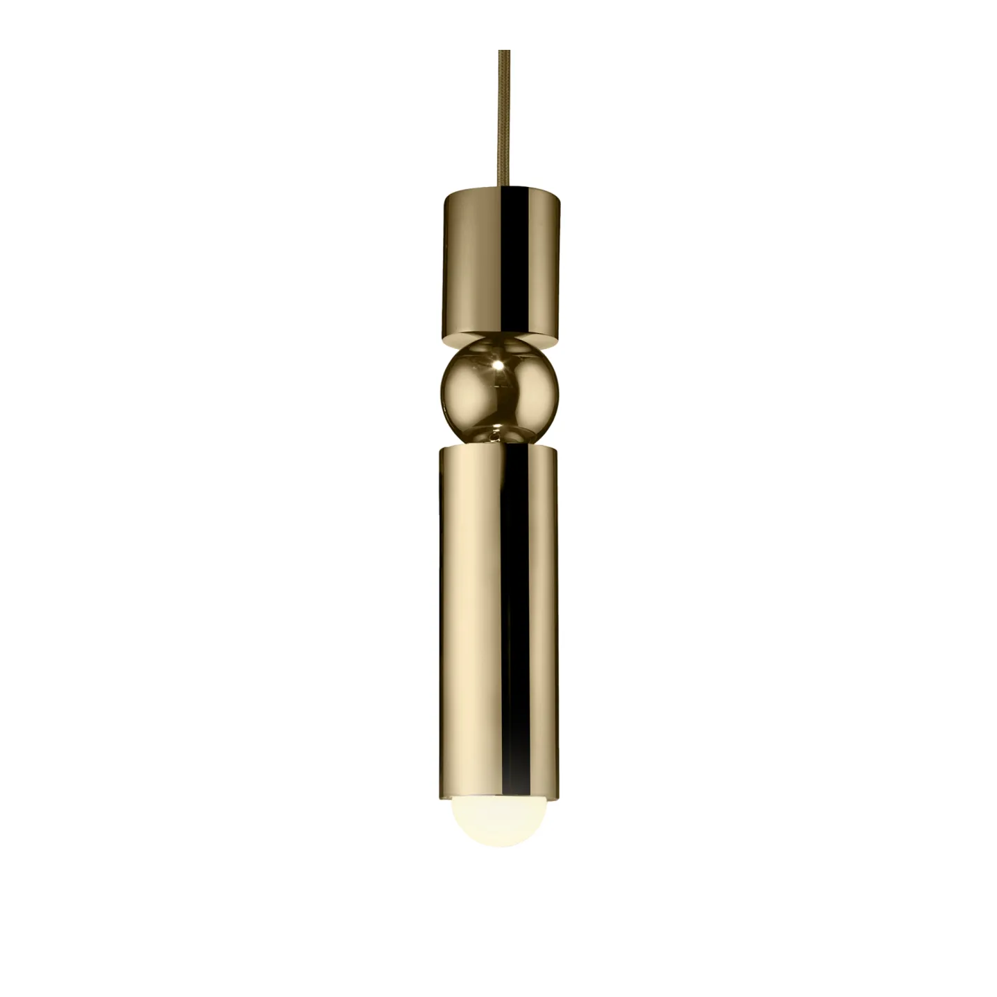 Lee Broom - Fulcrum - Pendellampa, Polerad Guld - Pendellampor - Guld