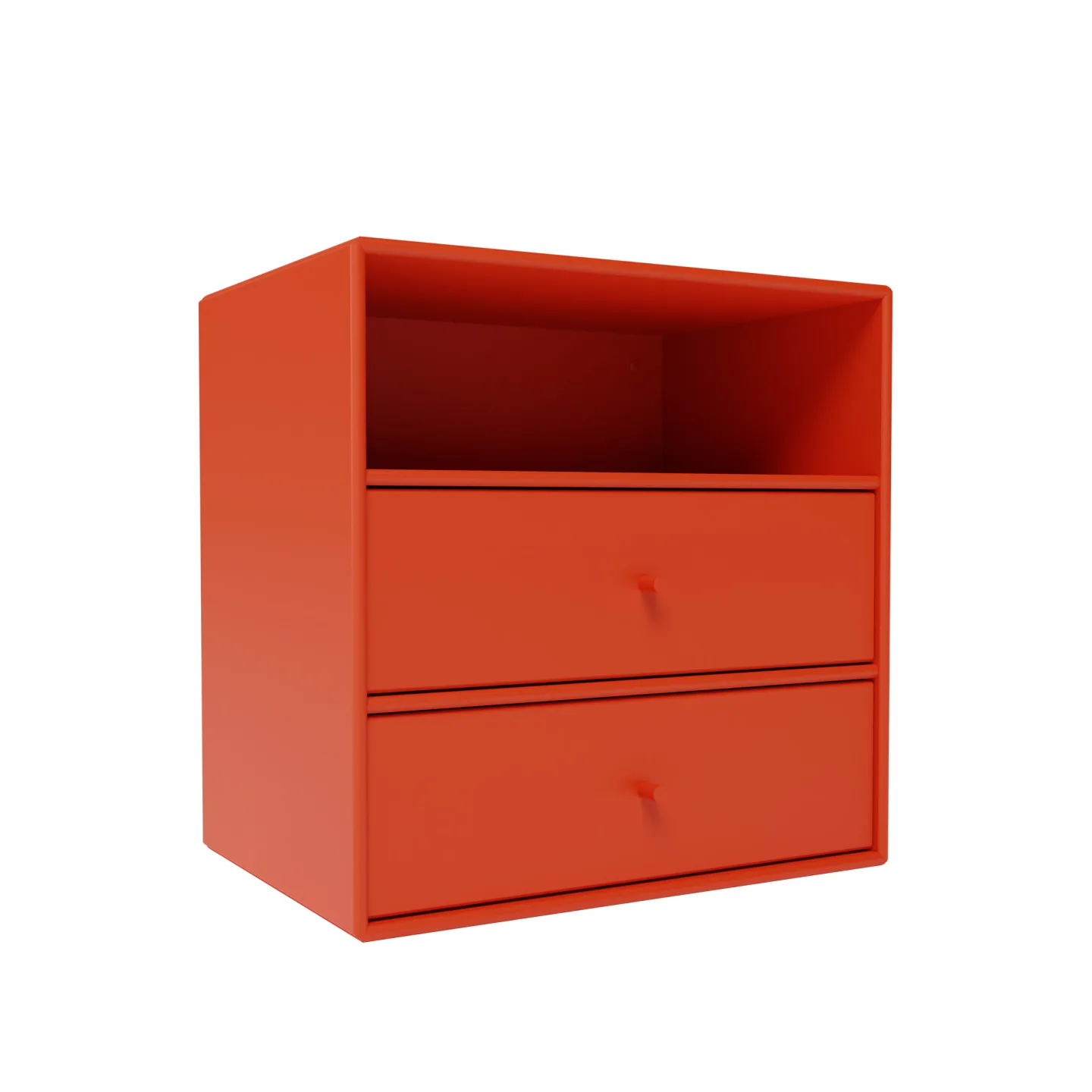 Montana - Montana Mini 1006 - Module With Two Drawers - Flint - Hyllor & Hyllsystem - Peter J. Lassen - Grå