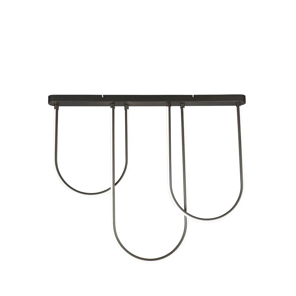 Searchlight - Chime 110cm - Takplafond - Svart