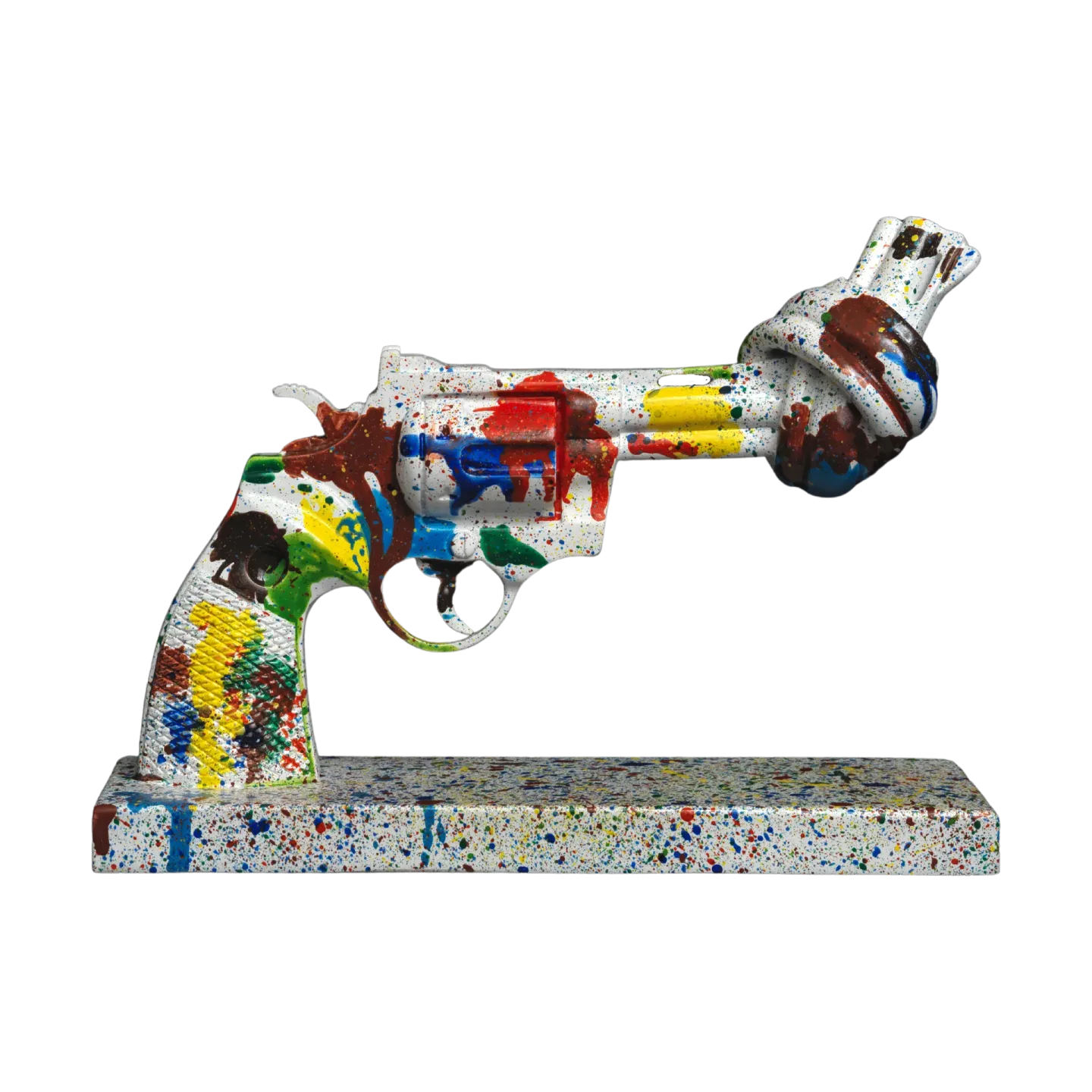 Non Violence Tennis for Peace Dekoration 40 cm Multi