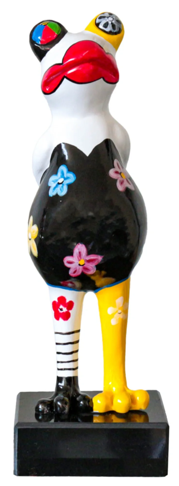 image LAND Skulptur Froschmädchen mit Blumen | Schubiger Möbel