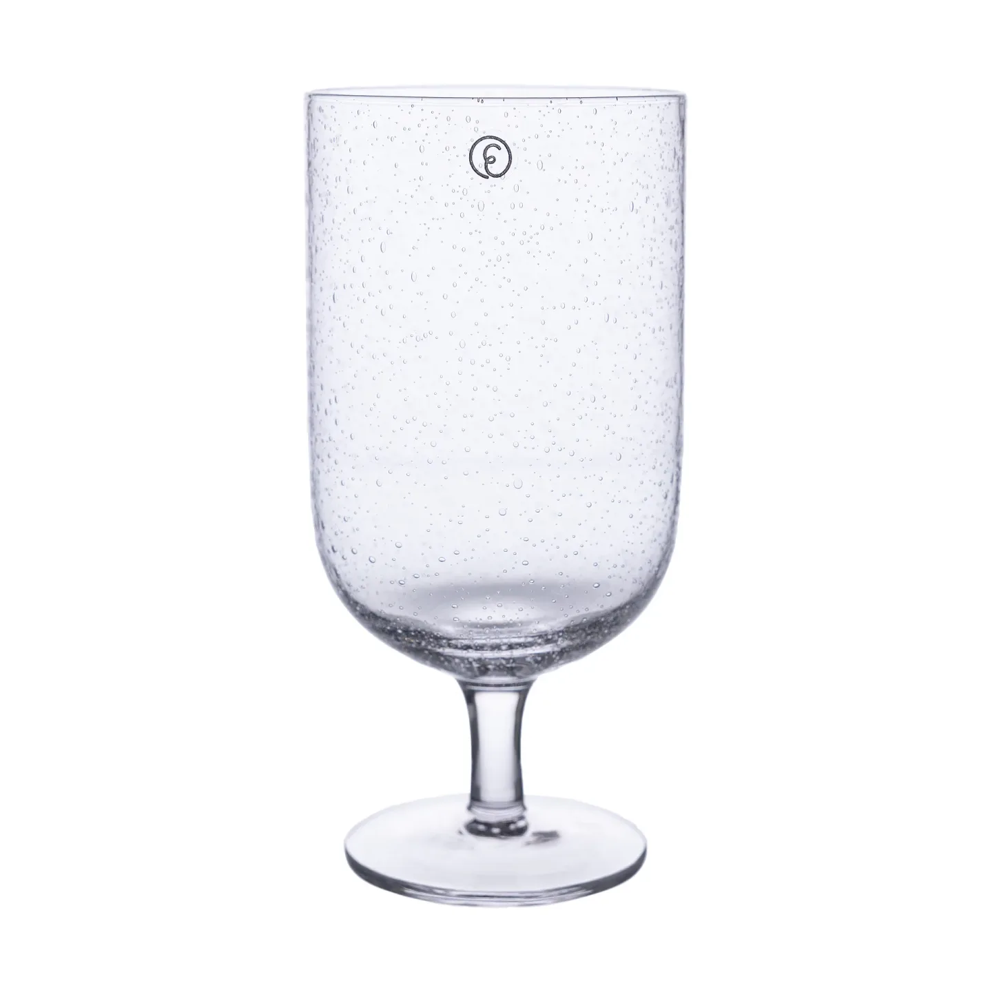 ERNST Ernst Ölglas Glas mit Blasen 45 cl 2er-Pack Klar.