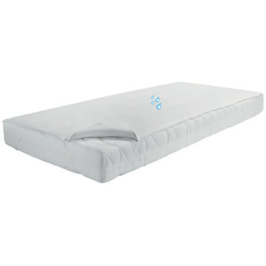 Dormisette Matratzenauflage Premium white Baumwolle 180 x 200 cm - Material: Baumwoll-Flanell