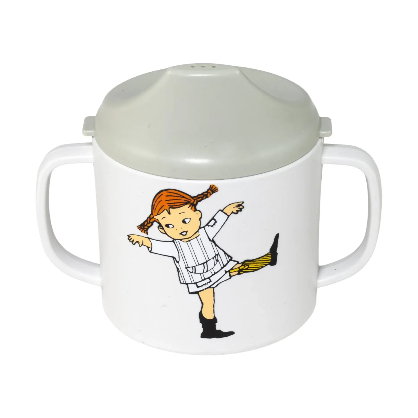 Rätt Start Pippi Circus Trinklernbecher 20 cl beige