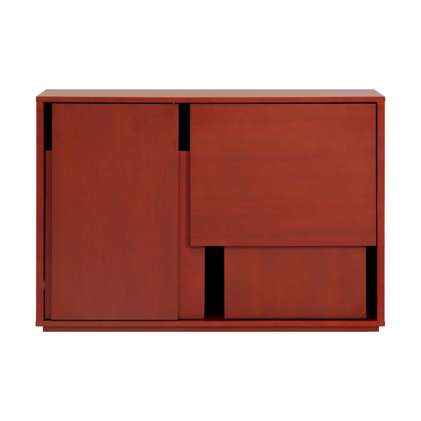 Design House Stockholm Layer Sideboard Red, 120x82 cm