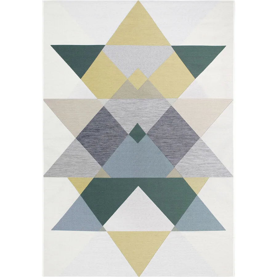 Outdoor-Teppich Amelie beige Anderes Muster Polypropylen 160 x 230 cm