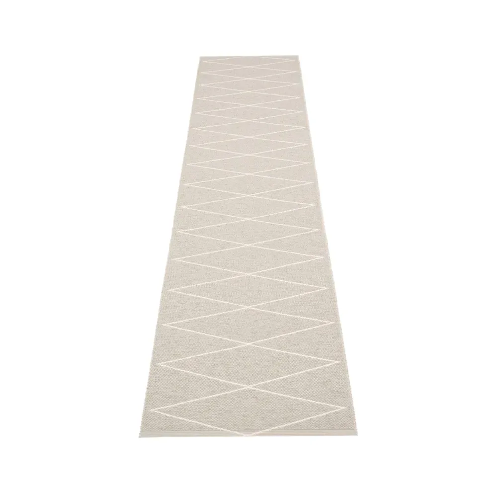 Pappelina Max gångmatta linen/vanilla, 70x400 cm