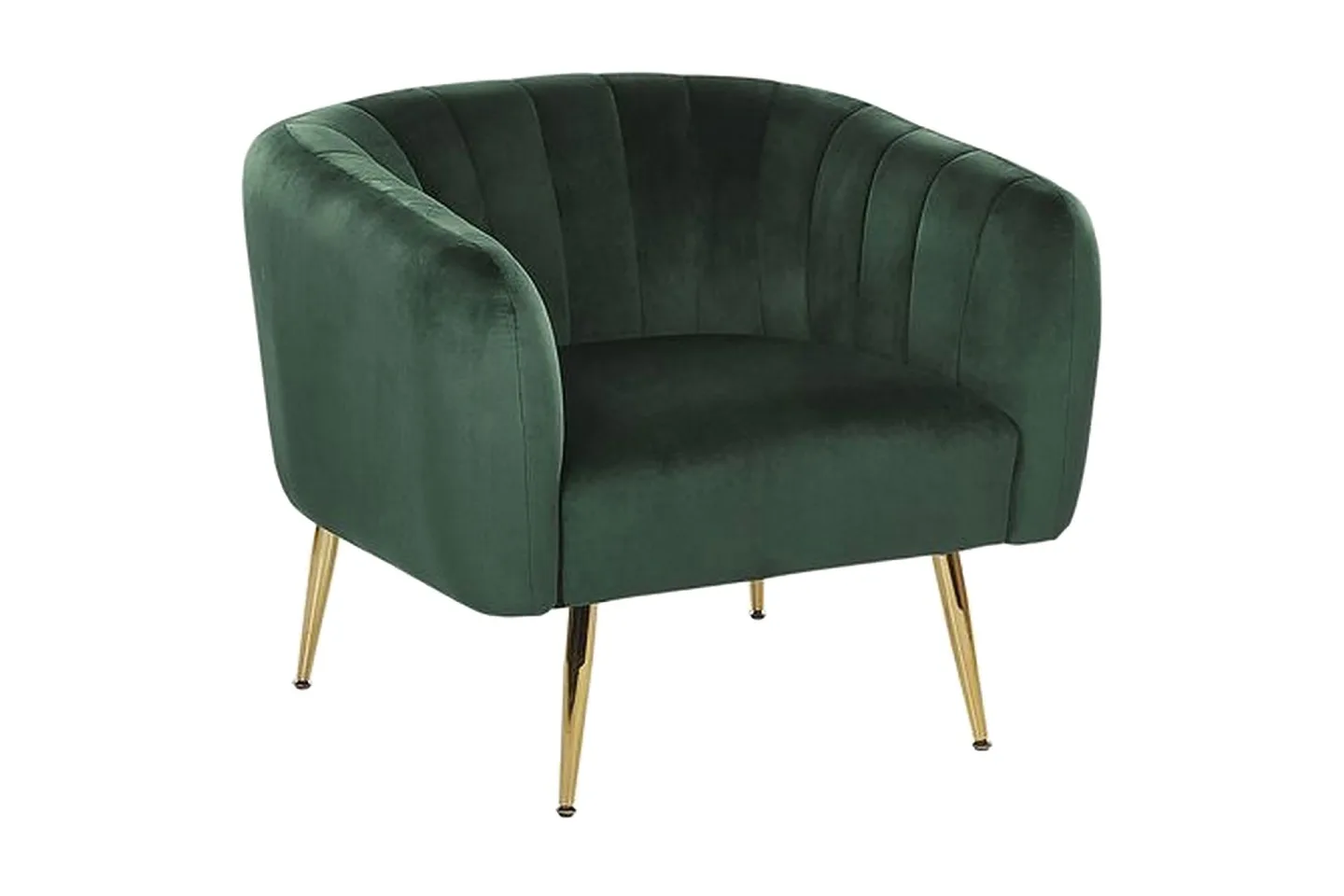 Amania Fåtölj - Sammet/Grön