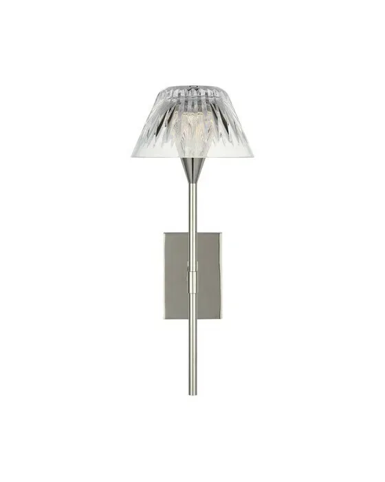 Blaze 14" Sconce Polished Nickel