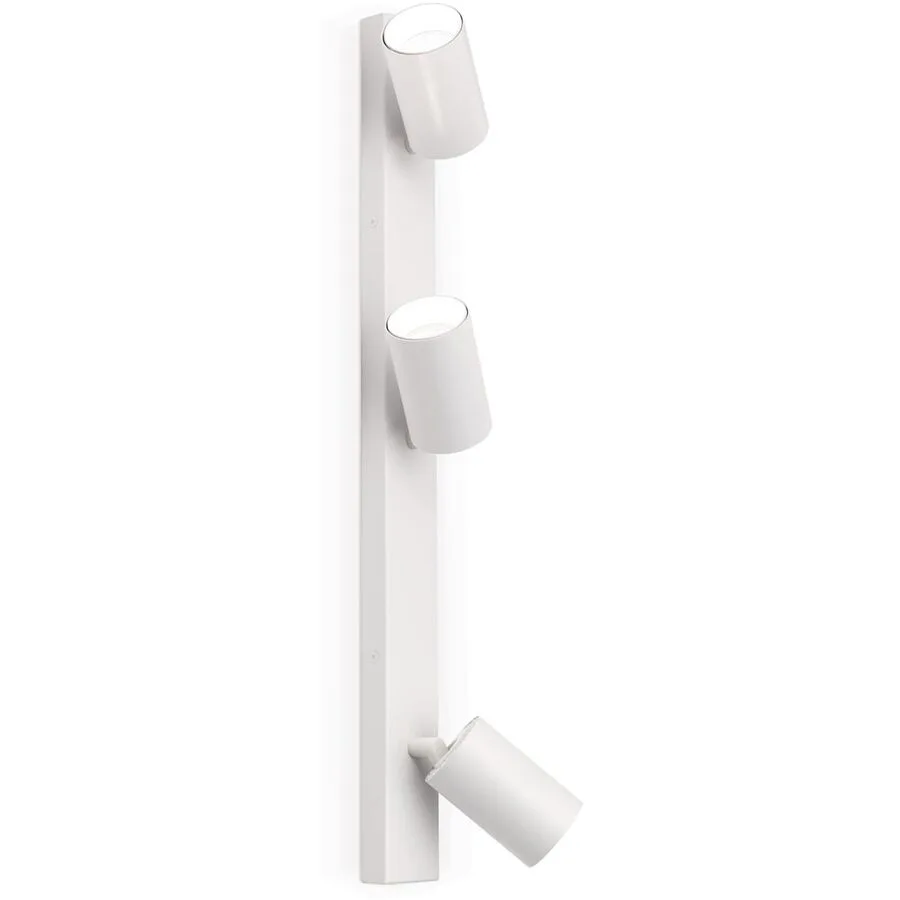 Spot Sean Weiss Stahl 60 cm 12.7 cm