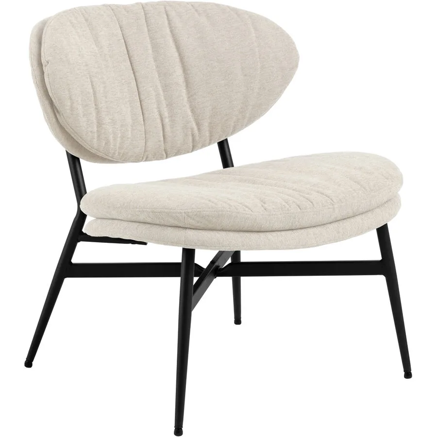 Sessel Burma Beige Stoff 70 cm 73 cm