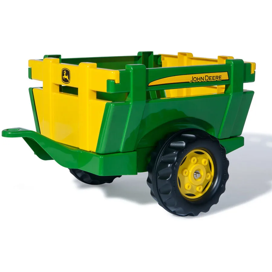 RollyFarm Trailer John Deere Rolly Toys Grün Kunststoff - Farbe: Grün/Gelb