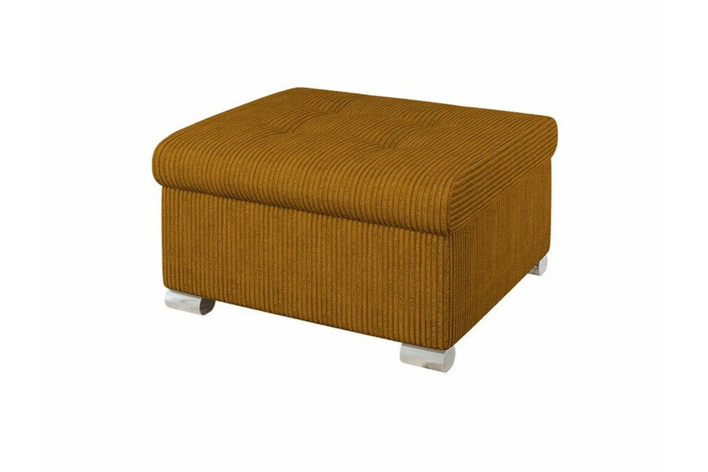 Trefor Fotpall 68 cm - Gul
