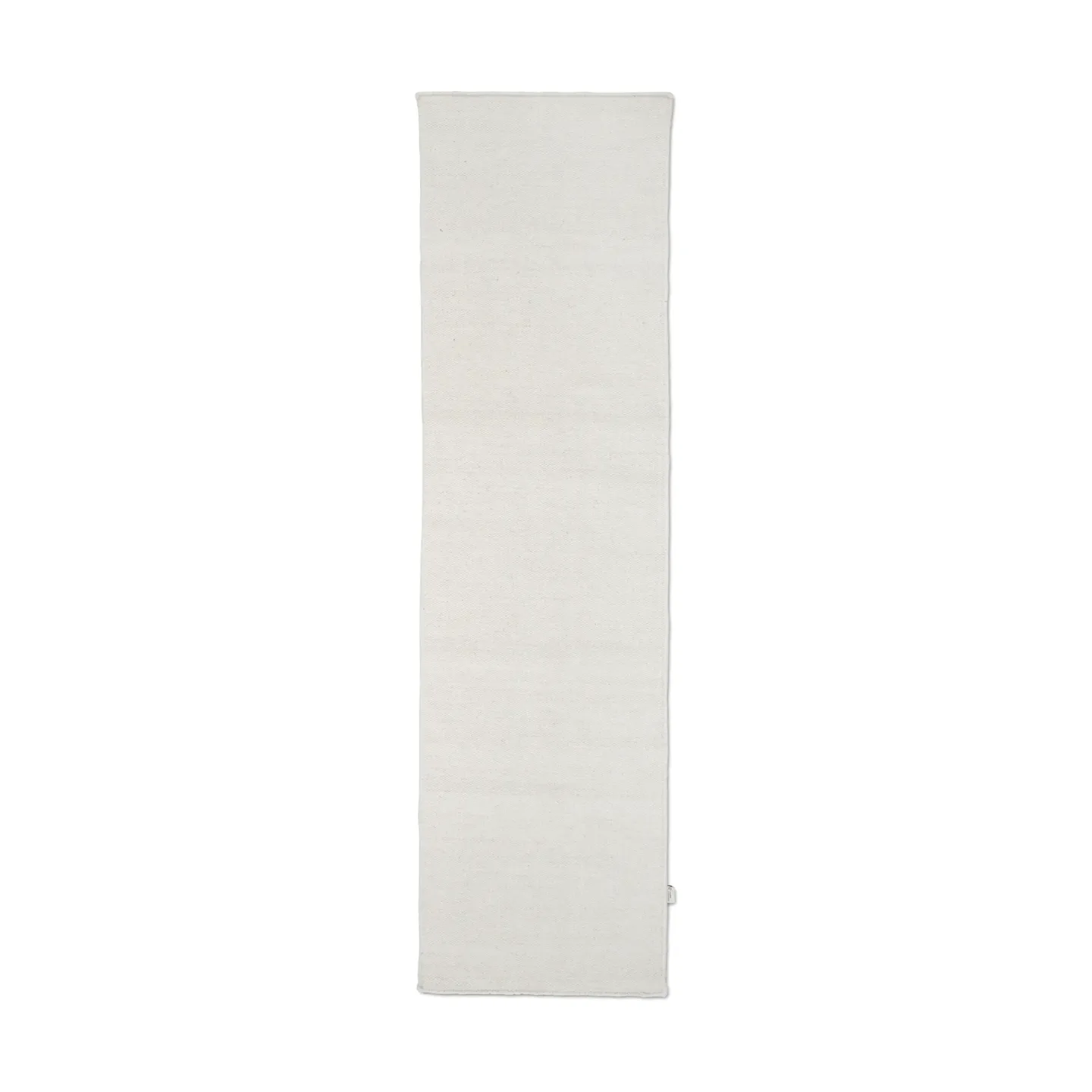 Plain gångmatta off-white