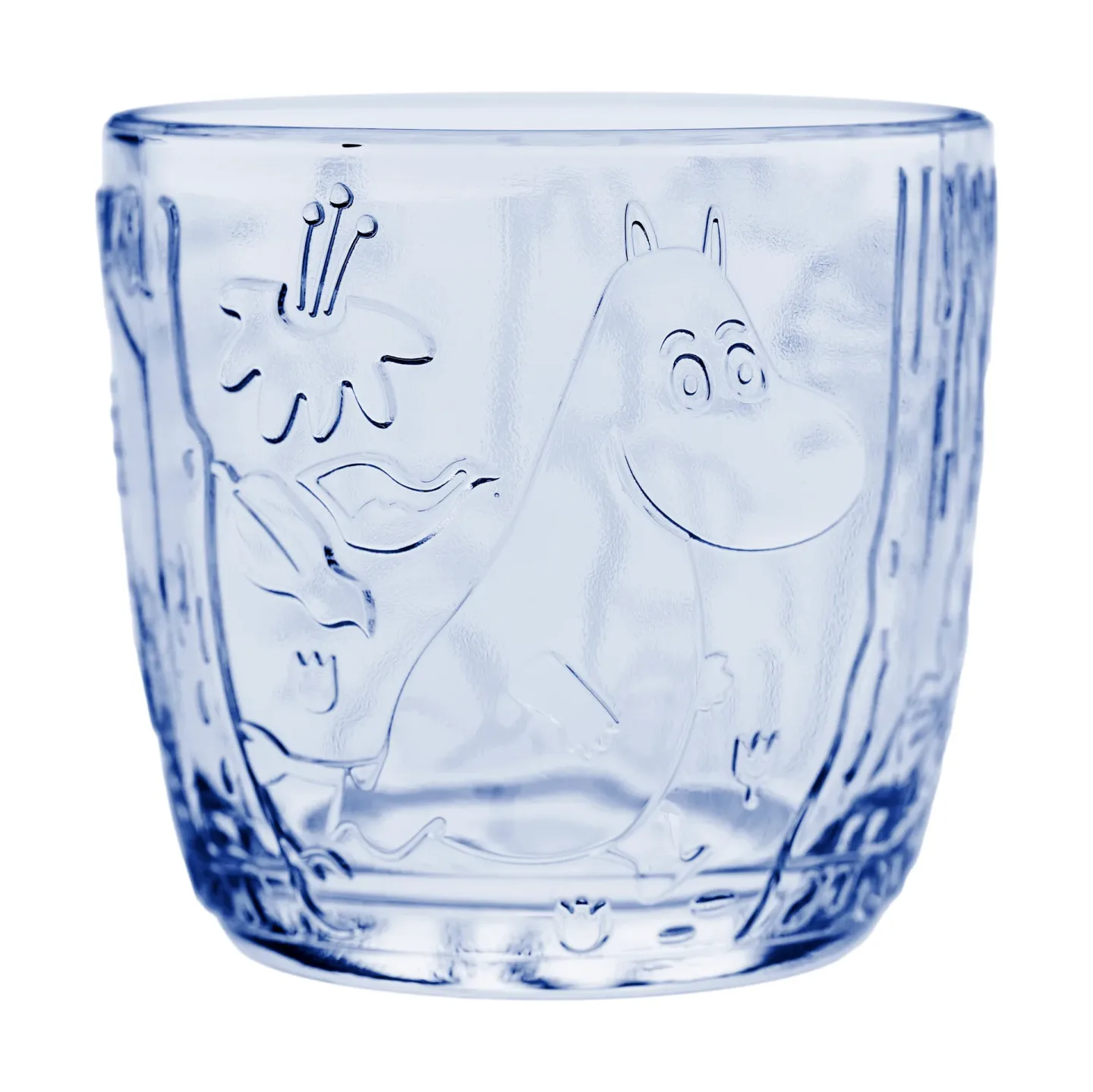 Moomin Arabia Moomin Wasserglas 28 cl 2er Pack Hellblau