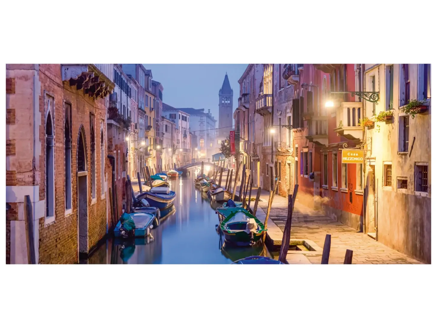 image LAND Digitaldruck auf Glas Venedig am Abend | Schubiger Möbel