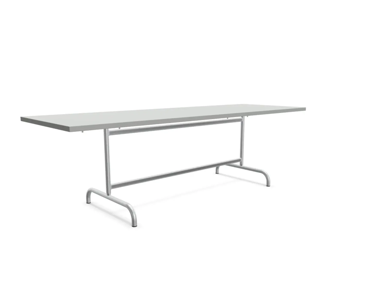 Schaffner Metall-Tisch Säntis Feuerverzinkt Grau | Schubiger Möbel