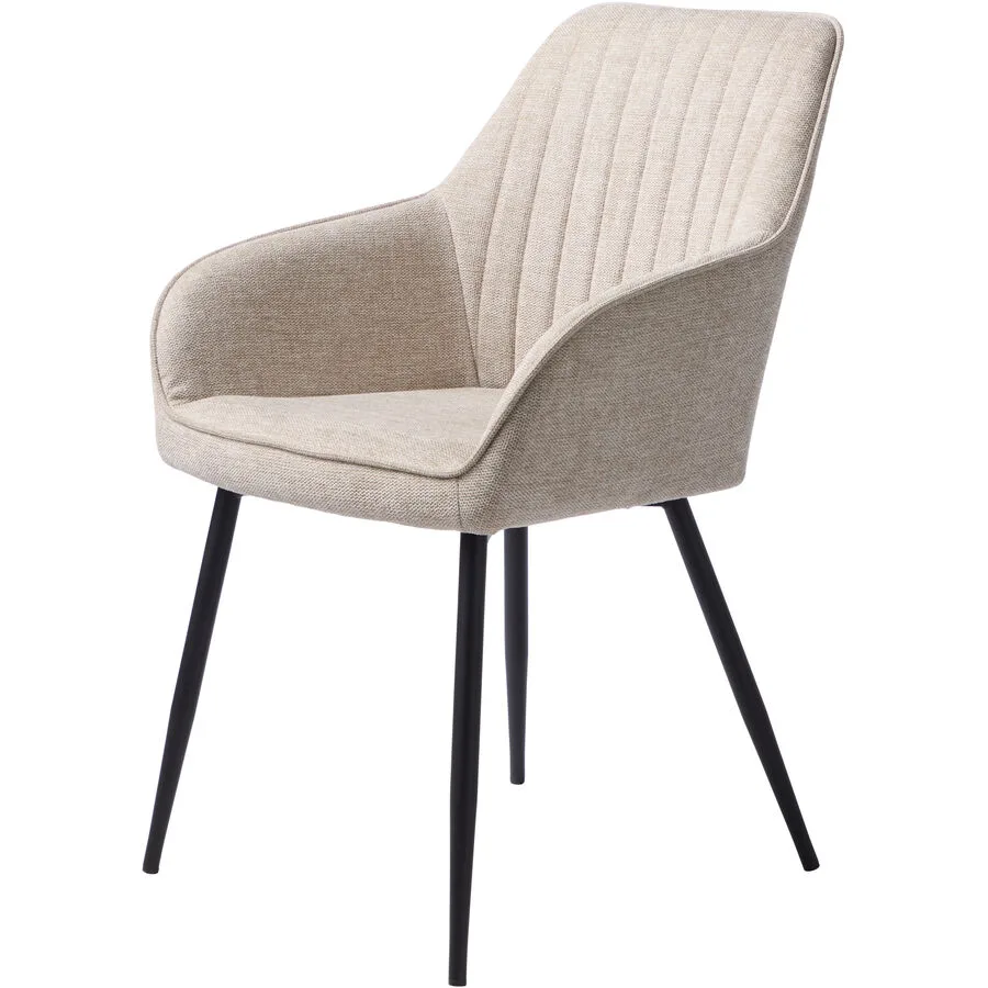 Stuhl 2er-Set Nort sand Polyester