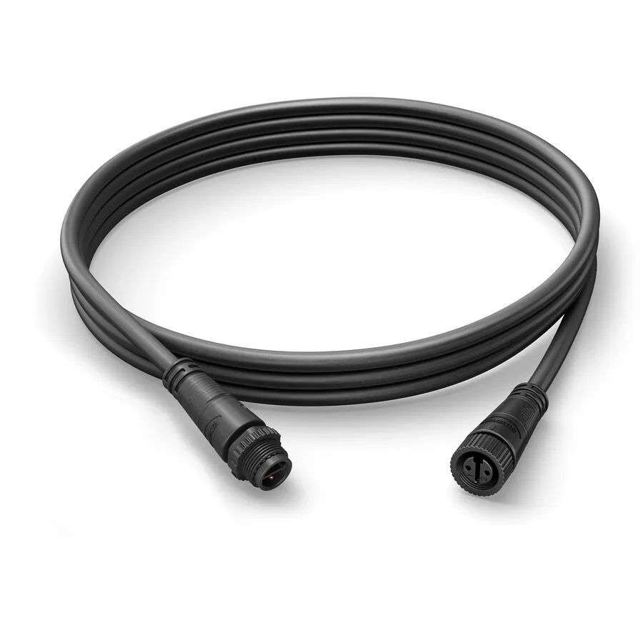 Verlängerungskabel Philips Hue Outdoor Kunststoff schwarz 2.5m