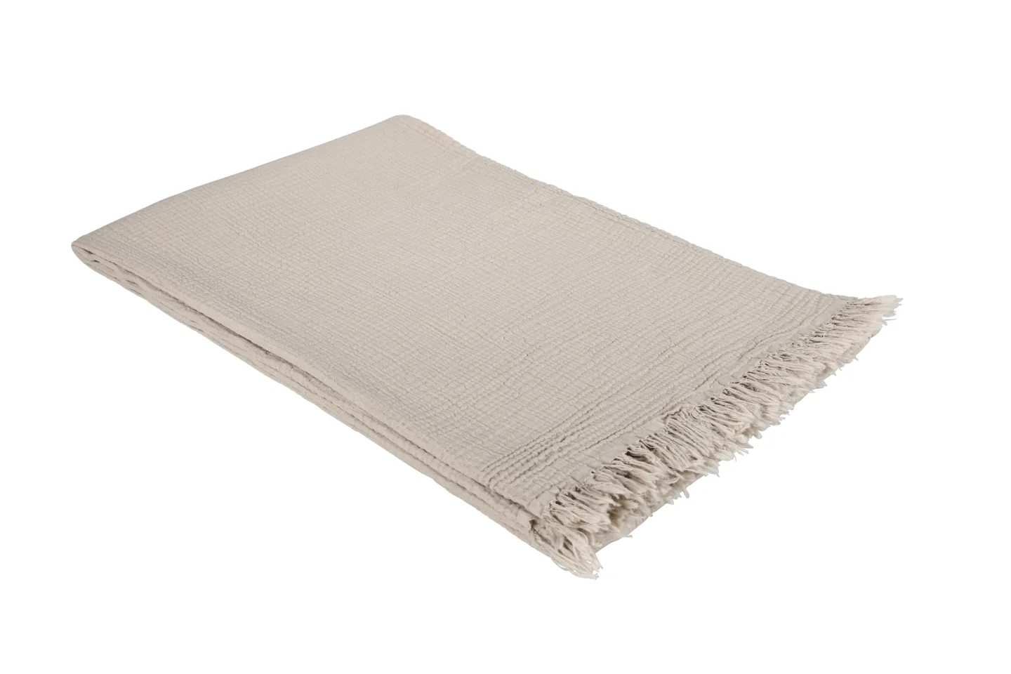Eskitex AG Plaid Nizza Beige 140x210 cm | Schubiger Möbel