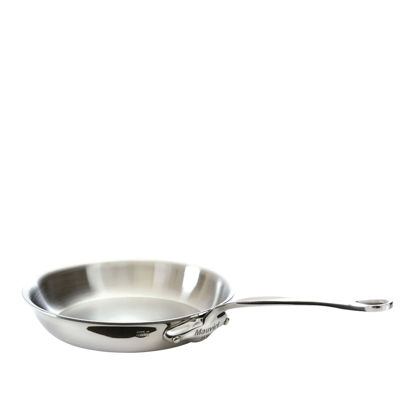 Mauviel - Frying Pan Cook Style Steel - 30 cm - Stekpannor - Silver