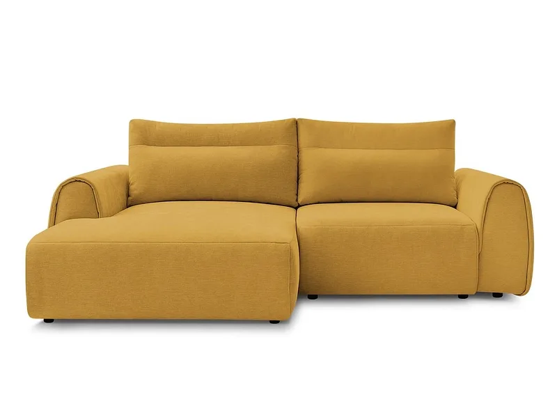 Ecksofa BOBOCHIC ADEN Stoff gelb