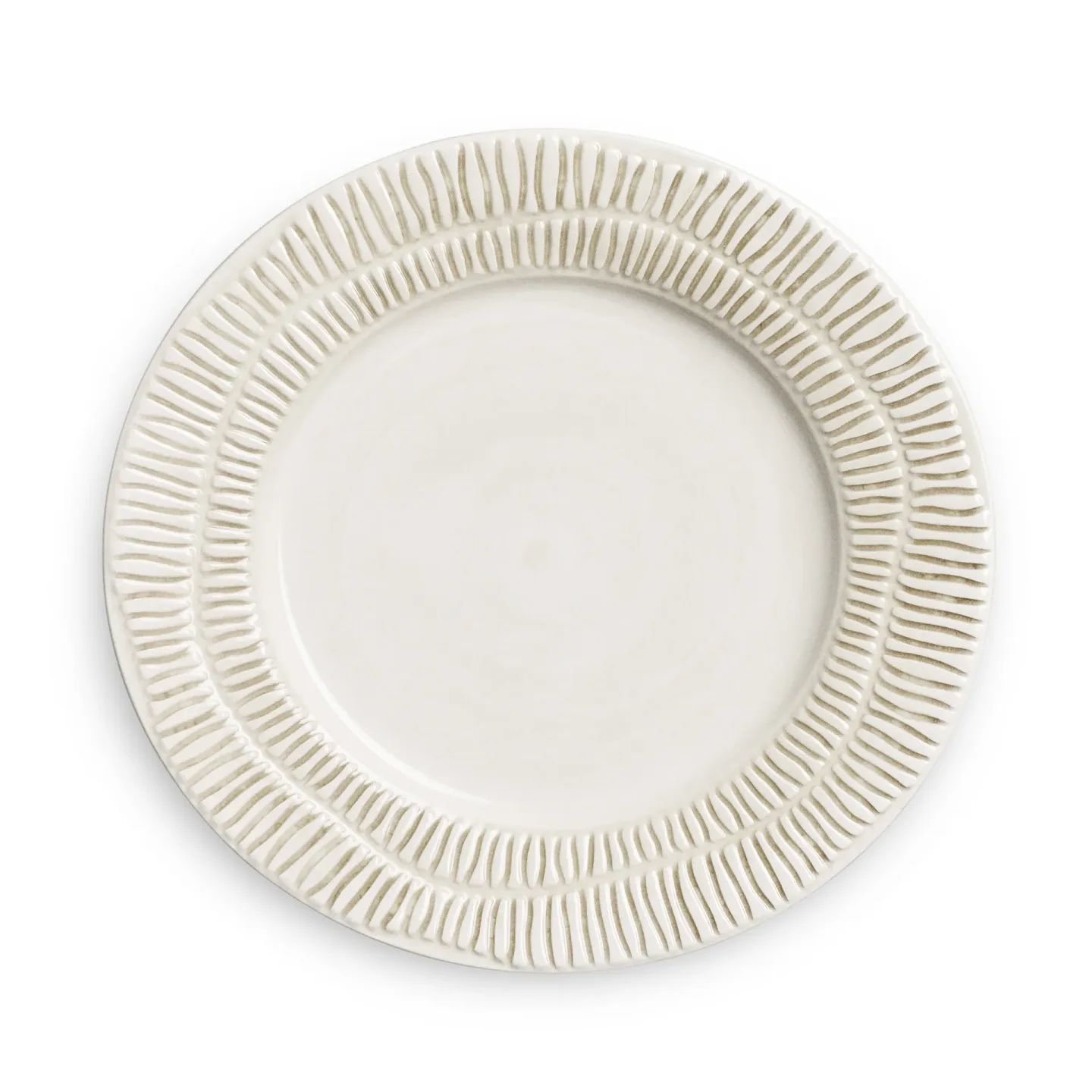 Mateus Stripes Teller Ø21cm Sand